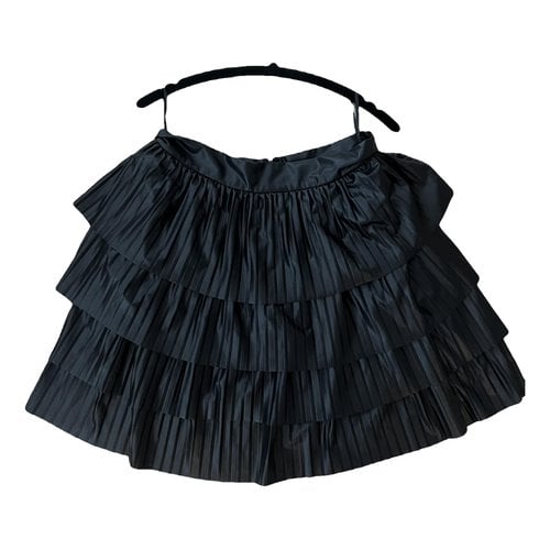 Pre-owned Guess Mini Skirt In Black