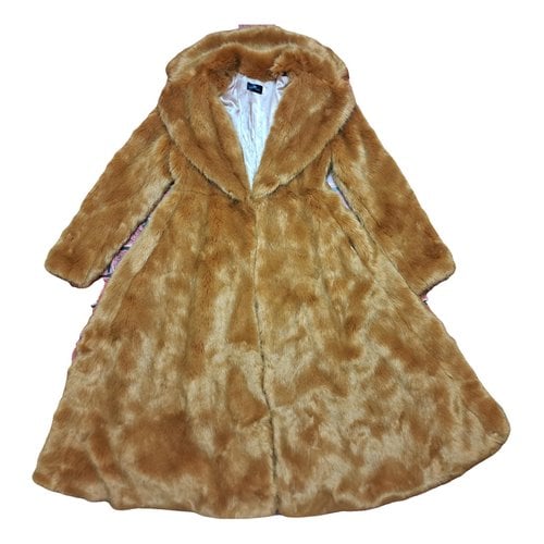 Pre-owned Elisabetta Franchi Faux Fur Coat In Other