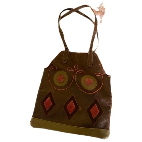Pre-owned Jamin Puech Leather Handbag In Brown