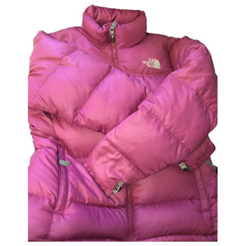 Pre-owned The North Face Puffer In Pink