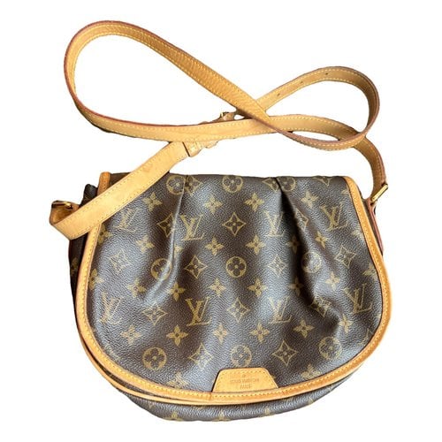 Pre-owned Louis Vuitton Menilmontant Leather Handbag In Other