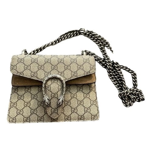 Pre-owned Gucci Dionysus Bag In Beige