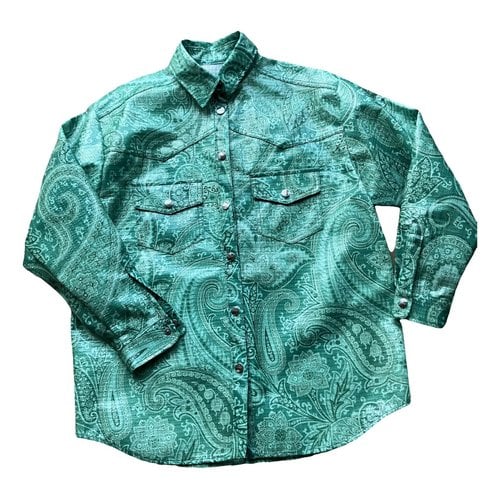 Pre-owned Etro Jacket In Green