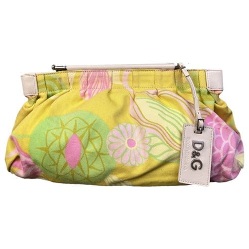 Pre-owned D&g Cloth Handbag In Multicolour