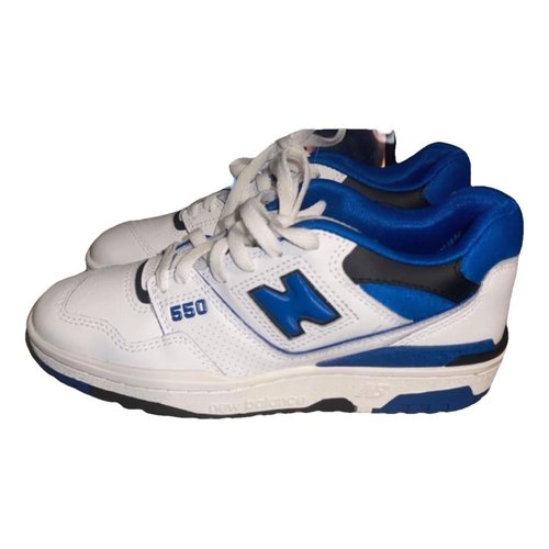Pre-owned New Balance 550 Trainers In White