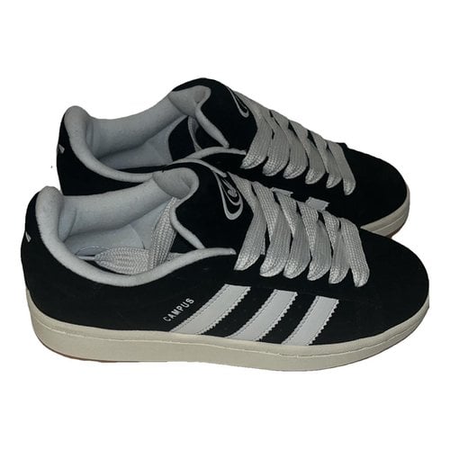 Pre-owned Adidas Originals Low Trainers In Grey