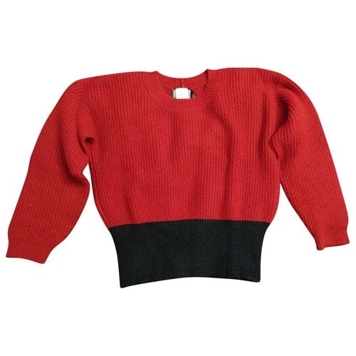 Pre-owned Gaelle Paris Wool Jumper In Red