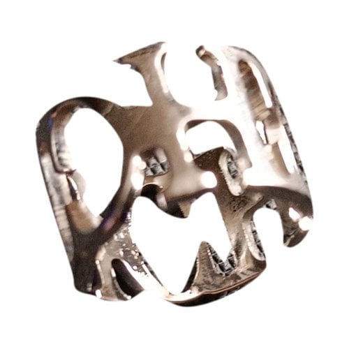 Pre-owned Carolina Herrera Silver Ring