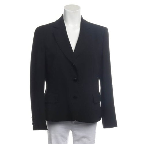 Pre-owned Moschino Cheap And Chic Wool Blazer In Black