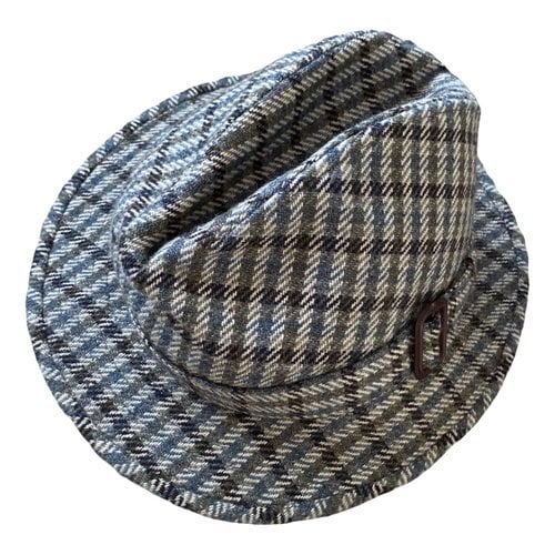 Pre-owned Harris Wool Hat In Blue
