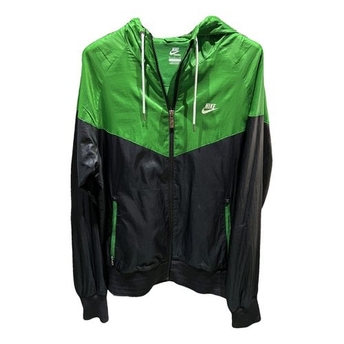 Pre-owned Nike Vest In Green
