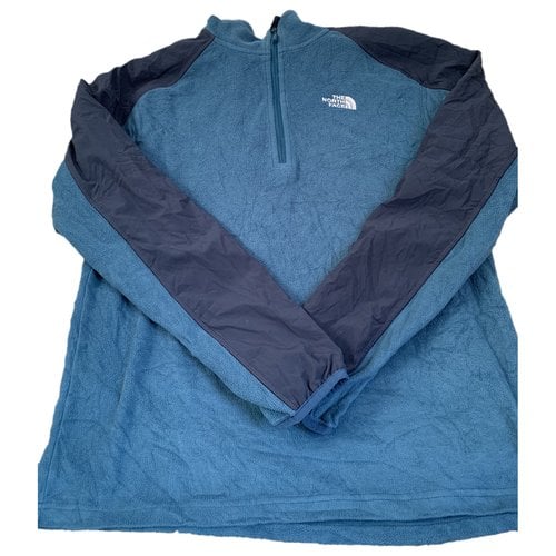 Pre-owned The North Face Pull In Turquoise
