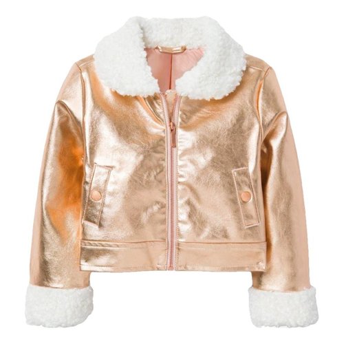 Pre-owned Janie And Jack Kids' Jacket In Gold