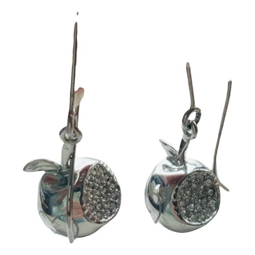 Pre-owned Dior Silver Earrings