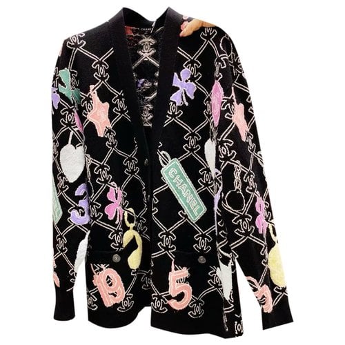 Pre-owned Chanel Cashmere Cardigan In Multicolour