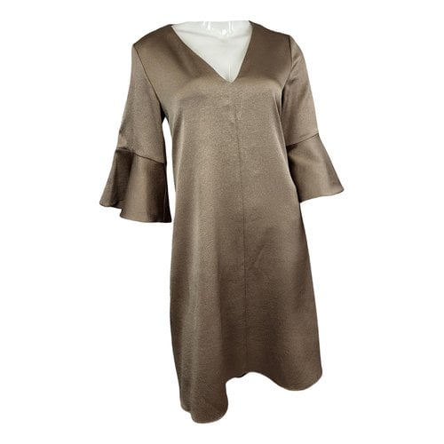 Pre-owned Dorothee Schumacher Mid-length Dress In Gold