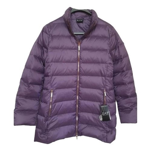 Pre-owned Emporio Armani Jacket In Purple