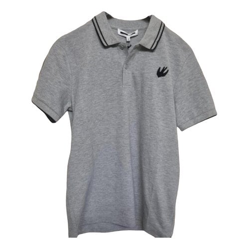 Pre-owned Alexander Mcqueen Polo Shirt In Grey