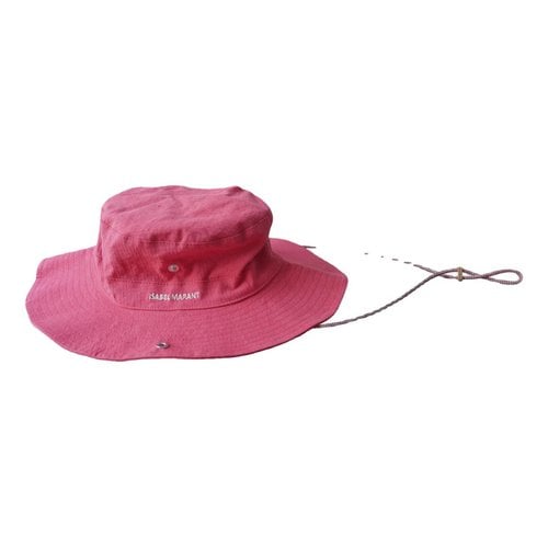 Pre-owned Isabel Marant Hat In Pink