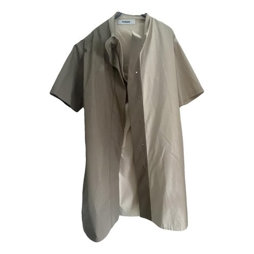 Pre-owned Chalayan Mid-length Dress In Beige