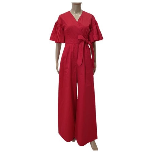 Pre-owned Max Mara Jumpsuit In Red