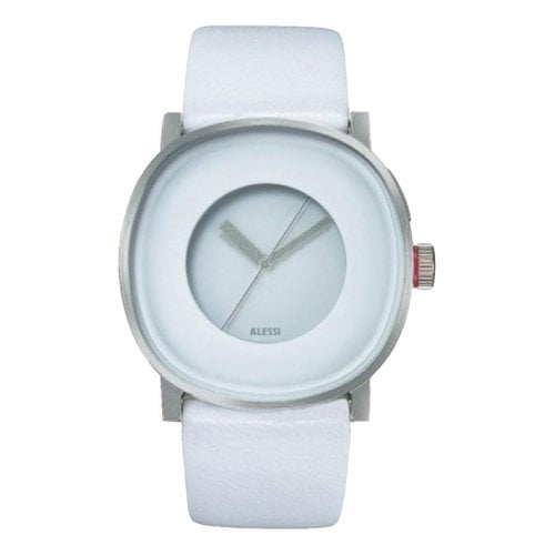 Pre-owned Alessi Watch In White
