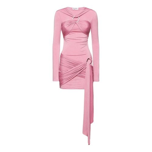Pre-owned Attico Mini Dress In Pink