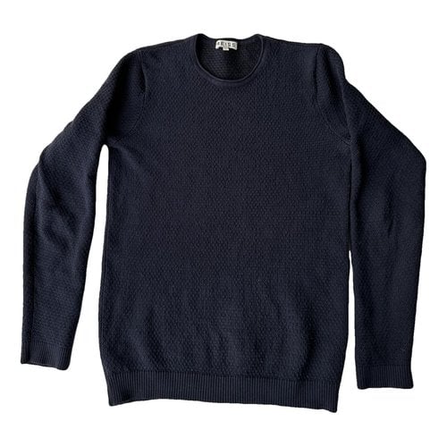 Pre-owned Reiss Pull In Navy
