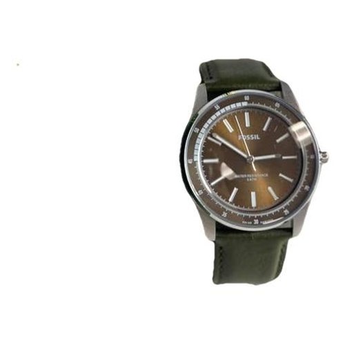 Pre-owned Fossil Watch In Green