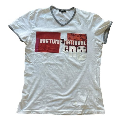 Pre-owned Costume National T-shirt In White