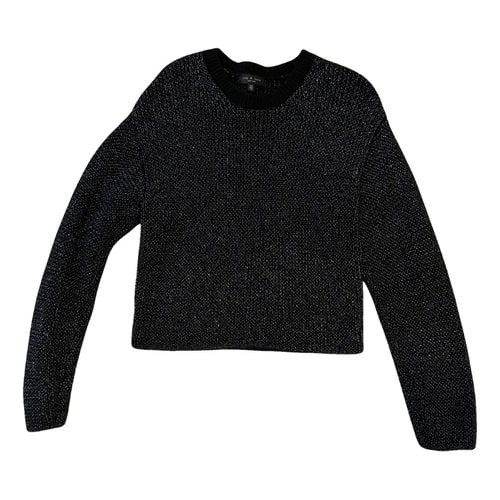 Pre-owned Rag & Bone Sweatshirt In Black