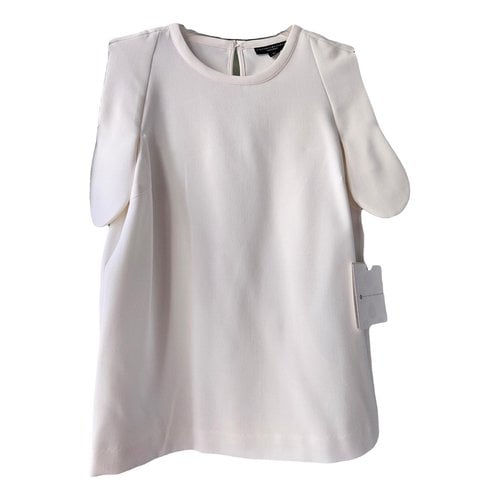 Pre-owned Victoria Beckham Blouse In White