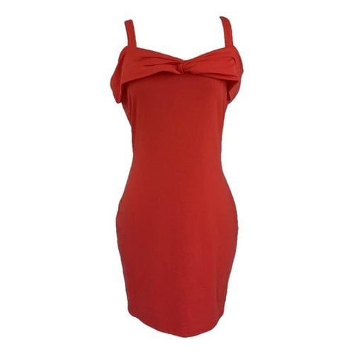 Pre-owned Guess Mini Dress In Red
