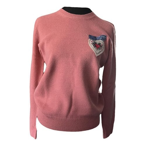 Pre-owned Gucci Jumper In Pink