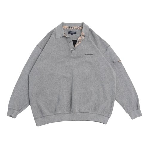 Pre-owned Burberry Pull In Grey