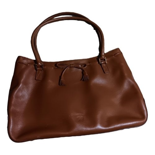 Pre-owned Anya Hindmarch Leather Bag In Brown