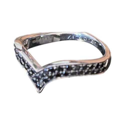 Pre-owned Stephen Webster White Gold Ring In Black