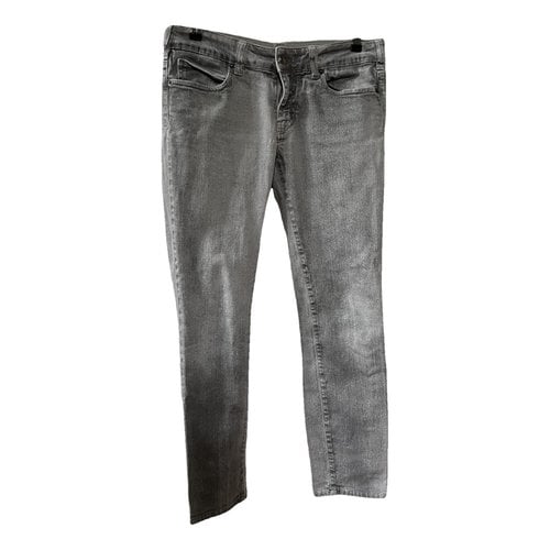 Pre-owned Vanessa Bruno Slim Jeans In Grey