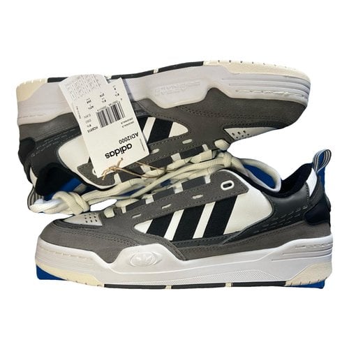 Pre-owned Adidas Originals Low Trainers In Grey