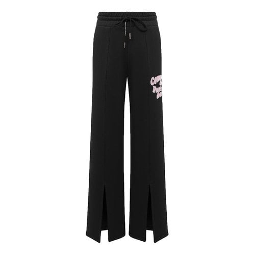 Pre-owned Comme Des Fuckdown Trousers In Black
