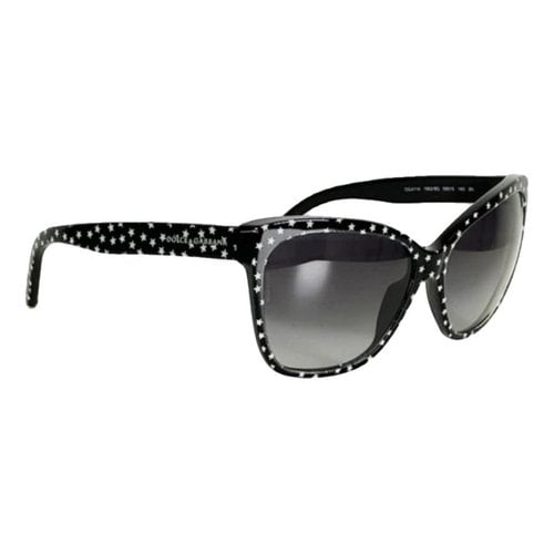 Pre-owned Dolce & Gabbana Sunglasses In Black