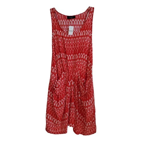 Pre-owned Thakoon Silk Mini Dress In Red