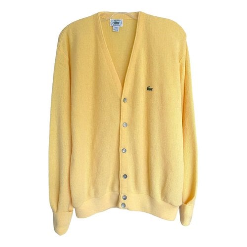Pre-owned Lacoste Knitwear & Sweatshirt In Yellow