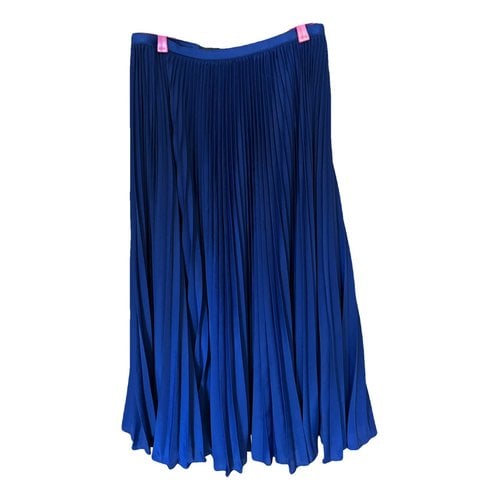 Pre-owned Polo Ralph Lauren Mid-length Skirt In Blue