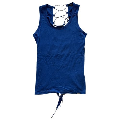 Pre-owned Gucci Vest In Blue