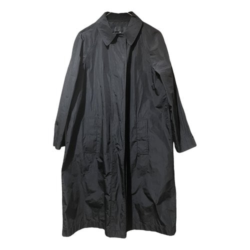 Pre-owned Nili Lotan Trench Coat In Black