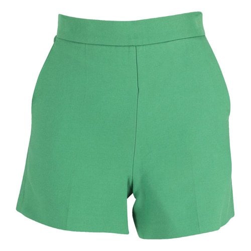 Pre-owned Sandro Shorts In Turquoise