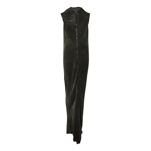 Pre-owned Rick Owens Mid-length Dress In Grey