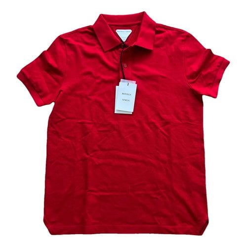 Pre-owned Bottega Veneta Polo Shirt In Red