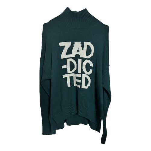 Pre-owned Zadig & Voltaire Wool Knitwear In Green